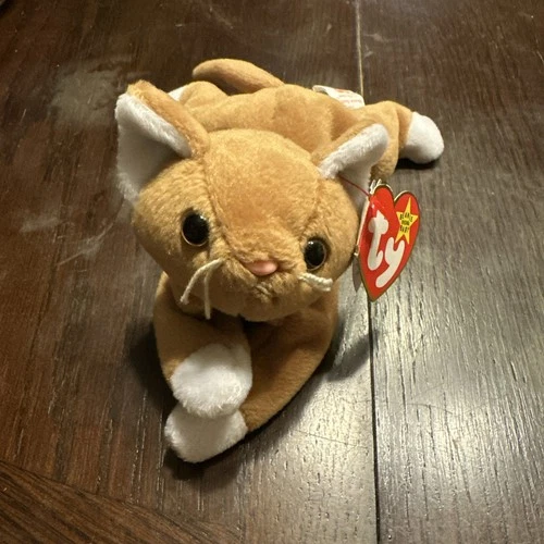 Ty Beanie Baby NIP The Cat Style 4003 1993/1994 Retired Vintage Collectible