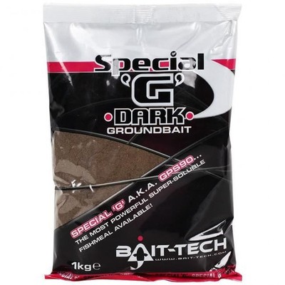 Bait-Tech Special G Dark Groundbait 1kg NEU Matchangeln Grundköder