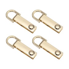 4Pcs Bag Side Clip Buckle Metal Purse Suspension Clasps Light Gold