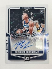 2024-25 Panini Donruss Optic Signature Series Terrence Shannon Jr. SS-TSJ RC