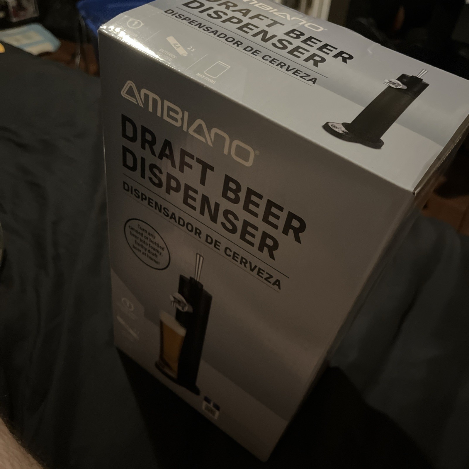 Ambiano Draft Beer Dispenser Brand New- Turn Any Canned Beer Into Draft At Home