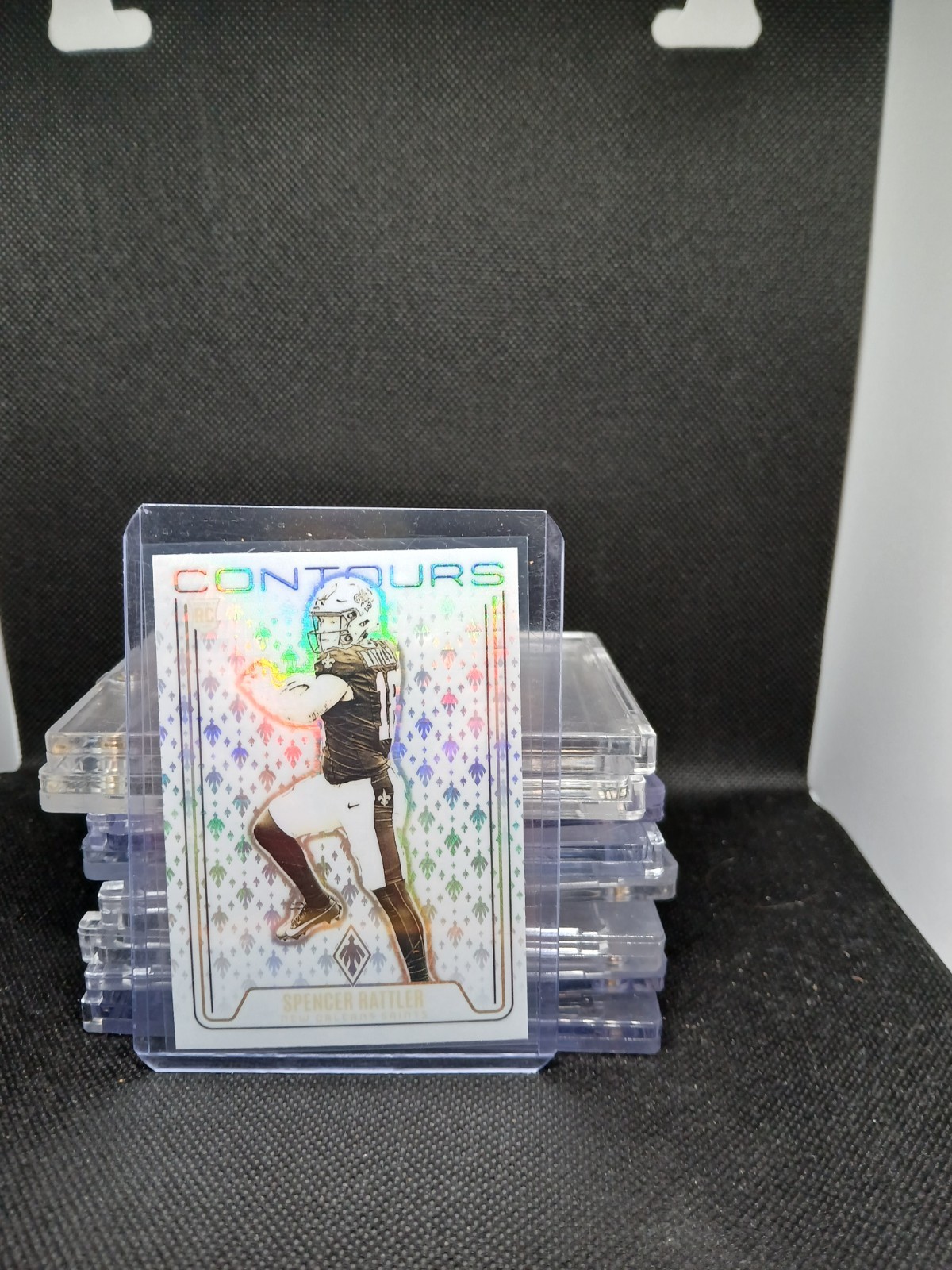 2024 Panini Phoenix - Contours Spencer Rattler #CON-SRR Wave (RC)