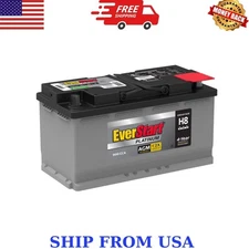 EverStart Platinum AGM Automotive Battery, Group H8 LN5 49 12 Volt, 900 CCA