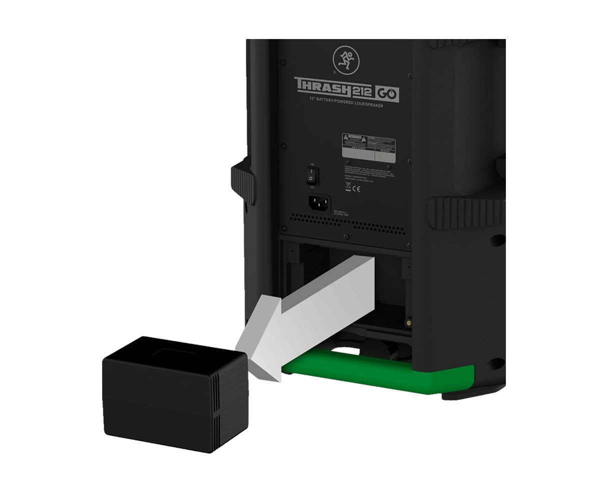 Mackie Thrash212 GO 12" Battery-Powered Active Speaker Monitor w/Bluetooth