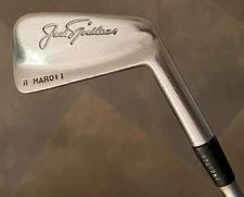 RARE JACK NICKLAUS  MACGREGOR MUSCLE BACK 1 IRON RH Stiff Steel Tour Issue