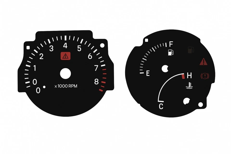 para Toyota Supra MK4 diales de repuesto 180 MPH diales velocímetro Foto 2 de 3