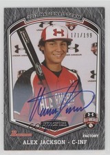 2013 Bowman Draft Under Armour All-American Alex Jackson (2012 Armour) Auto 0c6