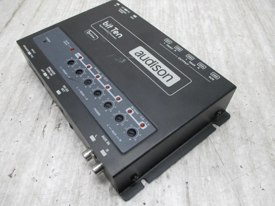 Audison Bit Ten Digital Signal Processor Car Audio DSP Tuning Unit Compact Used - Image 2 of 4