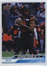 2024 Upper Deck CFL Deluxe 109/250 Vernon Adams Jr #1 1lm9
