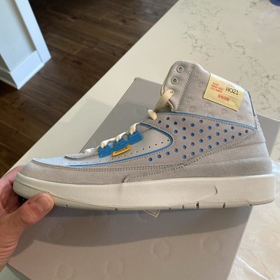 USED Jordan 2 Union - Grey Fog DN3802-001 - Size 10.5