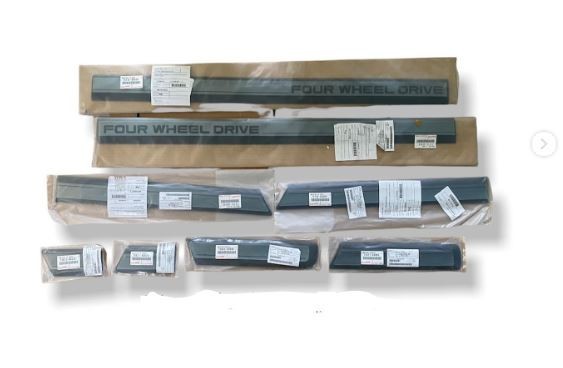 TOYOTA Genuine LAND CRUISER FZJ80 93-97 Door Molding Moulding set