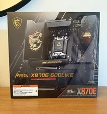 MSI MEG X870E GODLIKE AM5 AMD X870E SATA 6Gb/s Extended ATX Motherboard