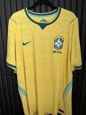 Nike Brazil National Team World Cup Home Yellow Authentic Player Shirt 2026 XXL