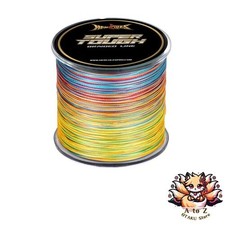 NEW Hercules PE Fishing Line 4-Strand Braid Multicolor 10lb 500yds 457m