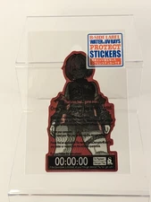B-Side Label Sticker Game Over Girl Red Waterproof US SELLER