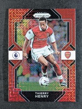 2022-23 Panini Chronicles THIERRY HENRY Red Mojo Prizm Premier League #202