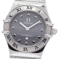 OMEGA Constellation Mini My Choice 1561.51 Gray Dial Quartz Ladies Watch_939364