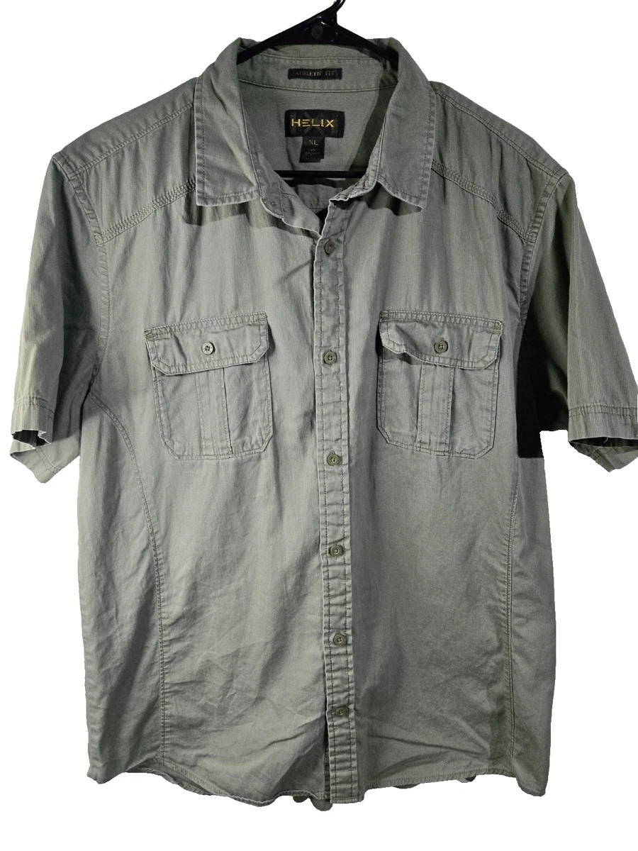 Helix Casual Button-Down Shirts for Men for sale | eBay