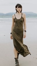 BNWT Spell & The Gypsy Collective Sample Silk  Maxi Slip Gown Dress