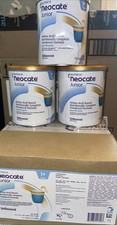 7 CANS Neocate JR JUNIOR UNFLAVORED FORMULA Hypoallergenic 14.1 oz Exp 07/05/26