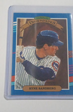 Donruss 1991 Diamond Kings Ryne Sandberg #14 Chicago Cubs 4 Purple Stripes