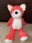 Manhattan Toy Plush Frankie Terrier Dog Bear Orange White Plush Stuffed Euc