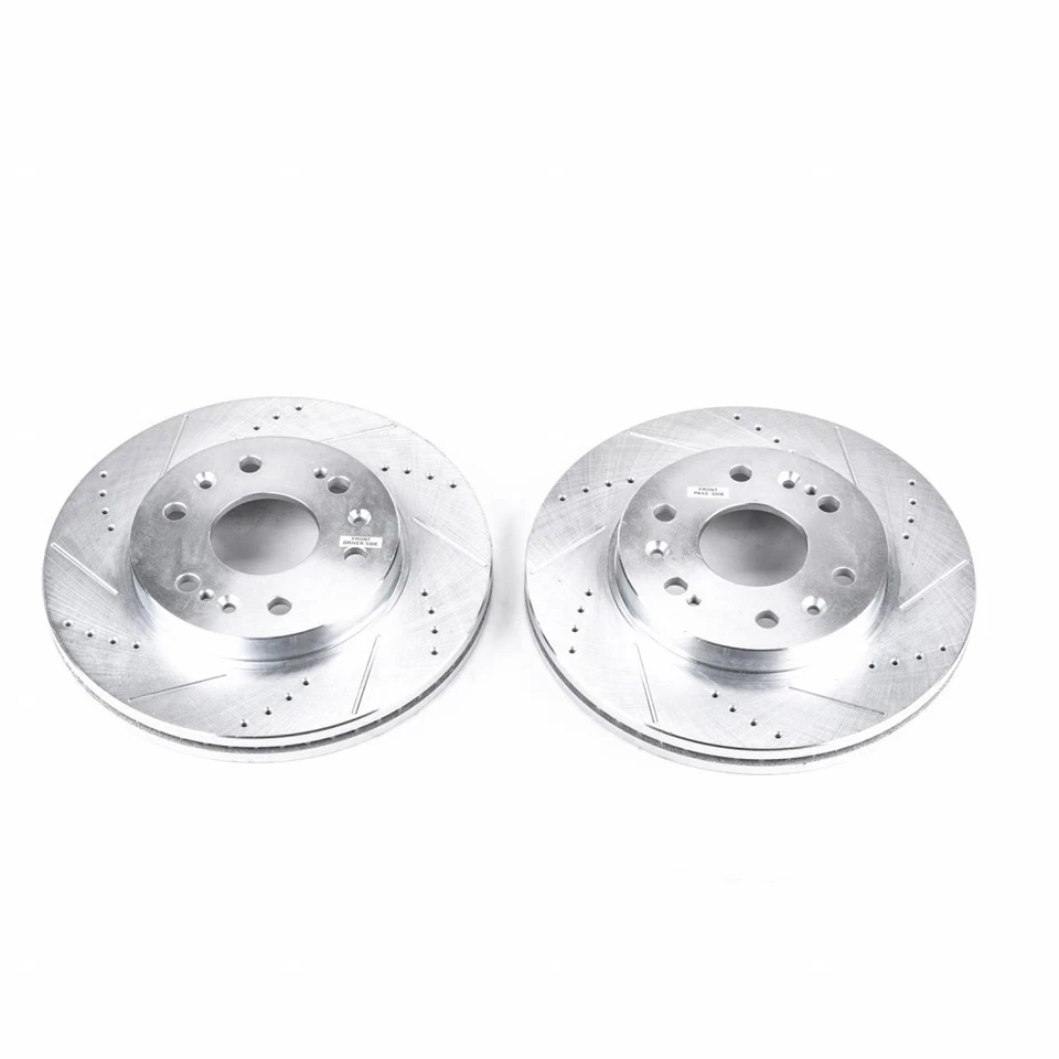 Power Stop Brake Rotors For Cadillac Escalade ESV 2007-2020 Front Evolution Pair Foto 2 de 4