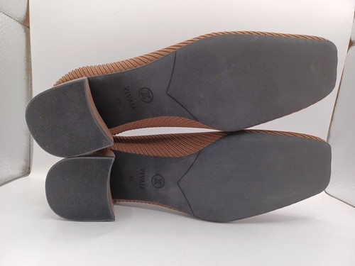 NEW Vivaia Melody 2.0 Square Toe Chunky Heel-Espresso Size 6.5 (37) - Picture 8 of 17