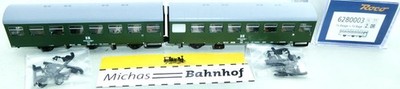 Roco 6280003 Rekowagen DR 1x Baage + 1x Bage 2.Kl EpIV TT 1:120 OVP HK4 µ
