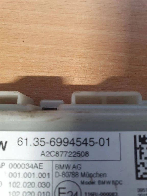 BMW 7 G11 G12 2018 Comfort modulo carrozzeria comodità 6994545 DOR10721 - Immagine 3 di 3