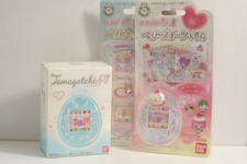 NEW Blue Tamagotchi P s with Deco Pierce US SELLER