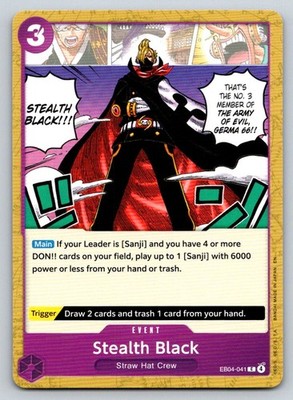 Stealth Black C OP14 RE #EB04-041 NM