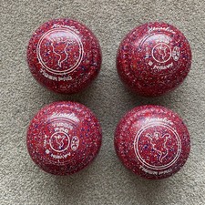 Henselite Tiger Pro Bowls Size 3 Heavy - Atomic Red