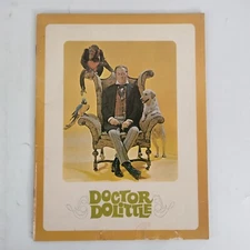 Doctor Dolittle ~ 1967 Movie Souvenir Program Book ~ Rex Harrison