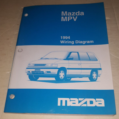1994 Mazda MPV Wiring Diagram Manual