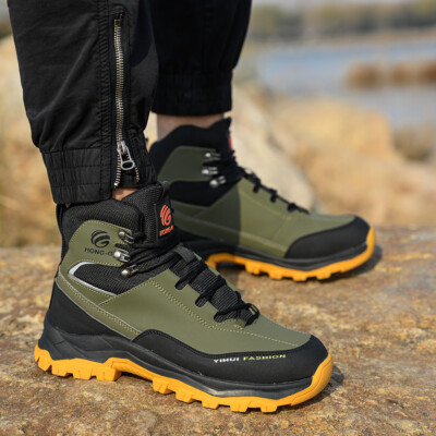 Mens Waterproof Work Boots Steel Toe Safety Shoes Indestructible Non Slip Boots