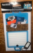 PaperBilities Suitcase Jormal Storybook Travel Dairy Luggage Vacation Scrapbook