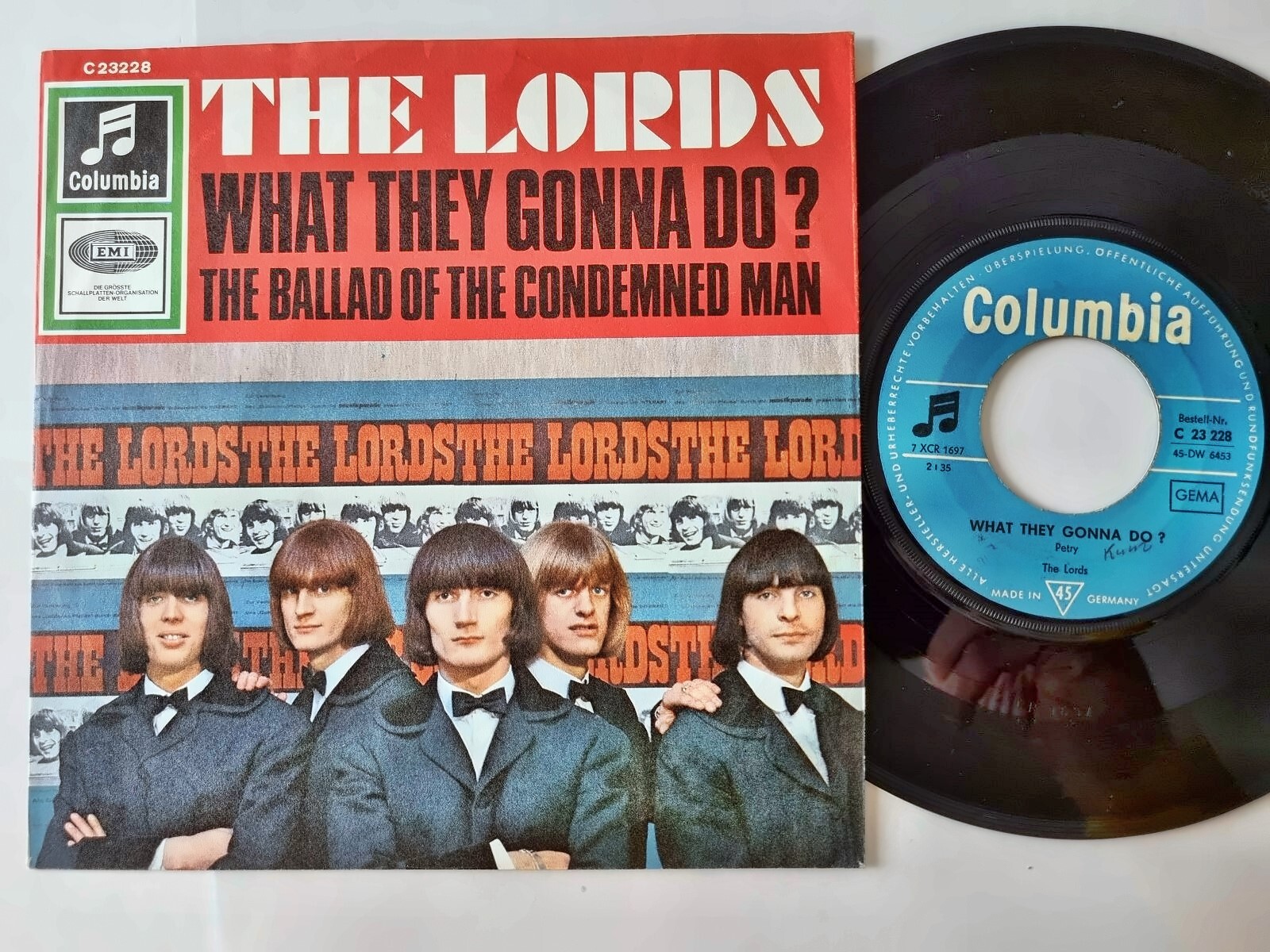 The Lords - What they gonna do? 7'' Vinyl Germany