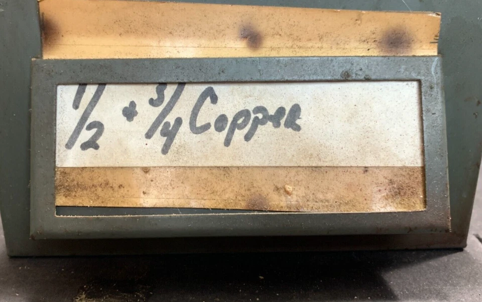 DIRECTOR Armario Industrial Acero Vintage CAJÓN 1 pieza. Hecho en USA Foto 3 de 4