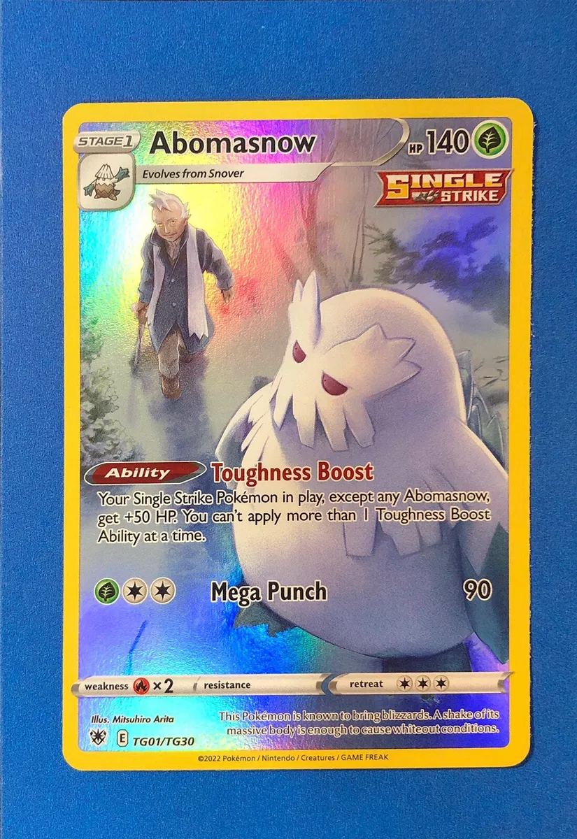 Abomasnow Astral Radiance Pokemon Card