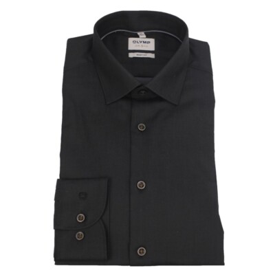 Olymp Level Five Men's Business Shirt Body Fit Anthracite 210564 69 Graphite