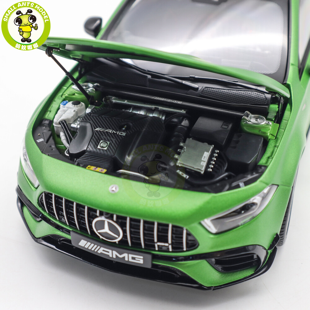 1/18 Mercedes AMG A45 S NZG Green Diecast Model Toy Car Gifts For