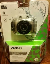  Vivitar DVR 781hd MAKE A SPLASH Action Cam SILVER - Waterproof NEW 