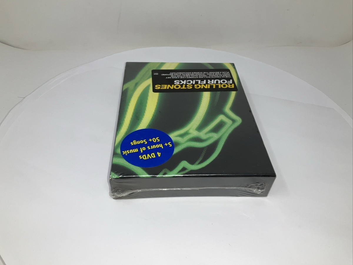 The Rolling Stones: Four Flicks (DVD, 2003, 4-Disc Set) for sale