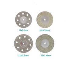 20X Dental Diamond Disc Double side Wheel Porcelain Teeth Cutting Polishing Disc