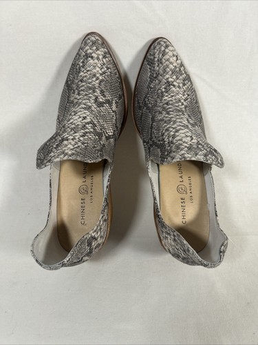Chinese Laundry Womens Slip On Ankle Boot Block Heel Cushion Gray Sz 6 M - Picture 7 of 9