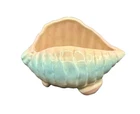 Vintage Shawnee Pottery Pink & Blue Seashell Mini-Planter #668