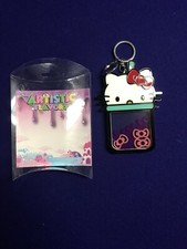 Hello Kitty Boba Drink Cup Keychain NEW