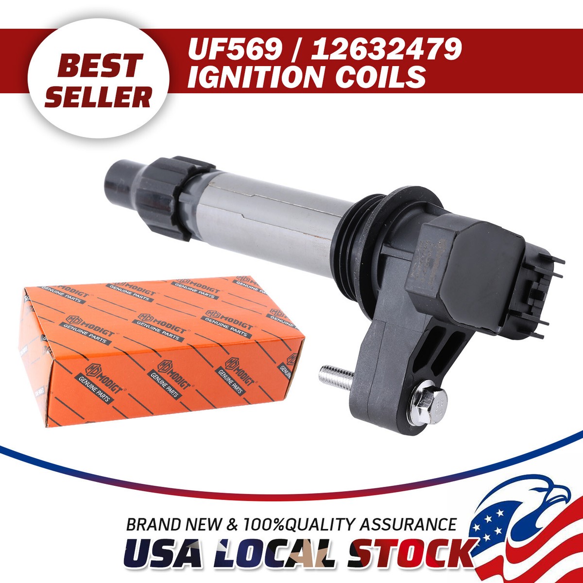 1Pcs Ignition Coil Pack for Buick Enclave 10-24 For Chevy Impala 