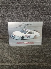 5x7 Autographed Scott Hanson Autographed Picture Racing
